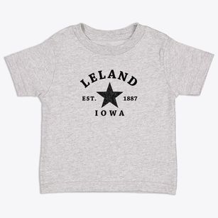 Leland Iowa Star Toddler T-Shirt