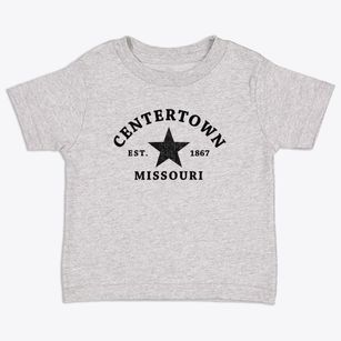 Centertown Missouri Star Toddler T-Shirt