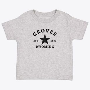 Grover Wyoming Star Toddler T-Shirt