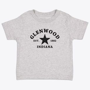 Glenwood Indiana Star Toddler T-Shirt
