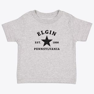Elgin Pennsylvania Star Toddler T-Shirt
