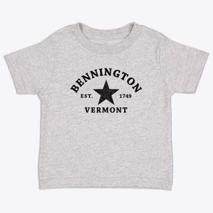 Bennington Vermont Star Toddler T-Shirt