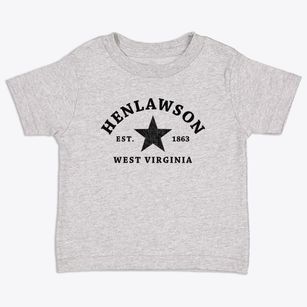Henlawson West Virginia Star Toddler T-Shirt