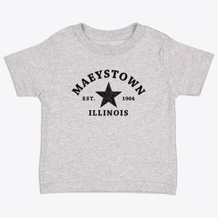 Maeystown Illinois Star Toddler T-Shirt