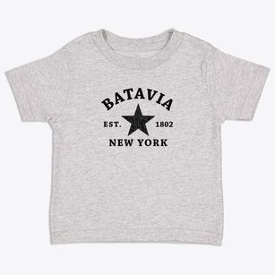Batavia New York Star Toddler T-Shirt