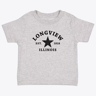 Longview Illinois Star Toddler T-Shirt