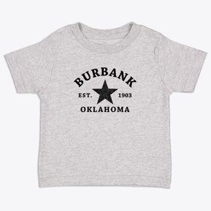 Burbank Oklahoma Star Toddler T-Shirt
