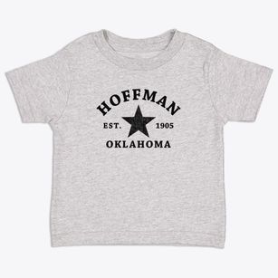 Hoffman Oklahoma Star Toddler T-Shirt