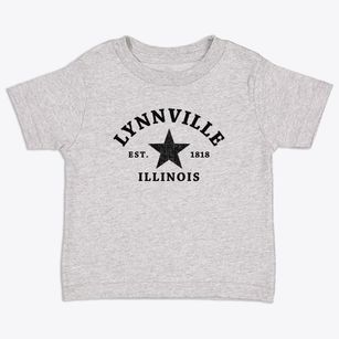 Lynnville Illinois Star Toddler T-Shirt
