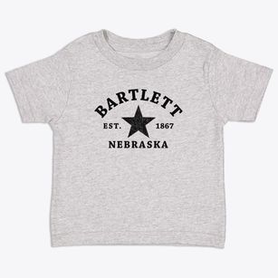 Bartlett Nebraska Star Toddler T-Shirt