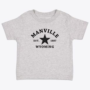Manville Wyoming Star Toddler T-Shirt