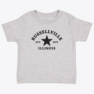 Russellville Illinois Star Toddler T-Shirt