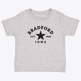 Bradford Iowa Star Toddler T-Shirt