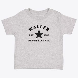 Waller Pennsylvania Star Toddler T-Shirt