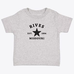 Rives Missouri Star Toddler T-Shirt