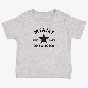 Miami Oklahoma Star Toddler T-Shirt