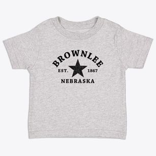 Brownlee Nebraska Star Toddler T-Shirt