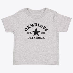 Okmulgee Oklahoma Star Toddler T-Shirt