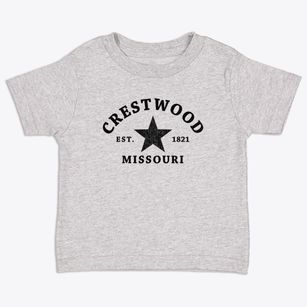 Crestwood Missouri Star Toddler T-Shirt