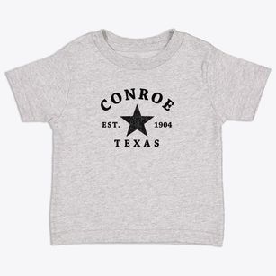 Conroe Texas Star Toddler T-Shirt