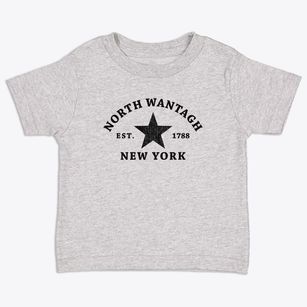 North Wantagh New York Star Toddler T-Shirt