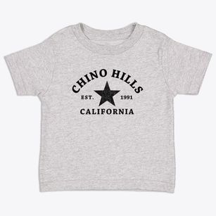 Chino Hills California Star Toddler T-Shirt