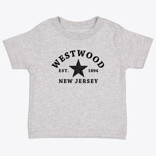 Westwood New Jersey Star Toddler T-Shirt