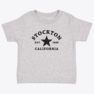 Stockton California Star Toddler T-Shirt