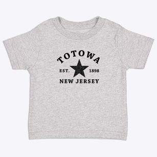 Totowa New Jersey Star Toddler T-Shirt