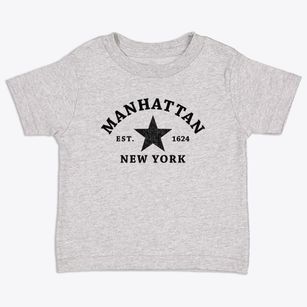 Manhattan New York Star Toddler T-Shirt