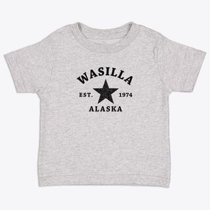 Wasilla Alaska Star Toddler T-Shirt