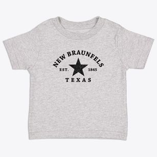New Braunfels Texas Star Toddler T-Shirt