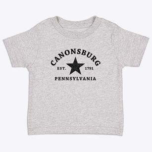 Canonsburg Pennsylvania Star Toddler T-Shirt