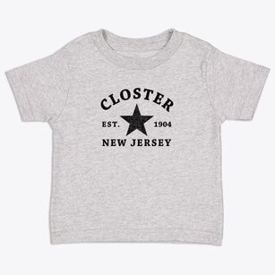Closter New Jersey Star Toddler T-Shirt