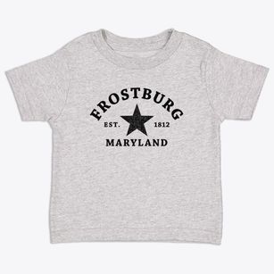 Frostburg Maryland Star Toddler T-Shirt