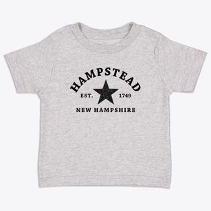 Hampstead New Hampshire Star Toddler T-Shirt