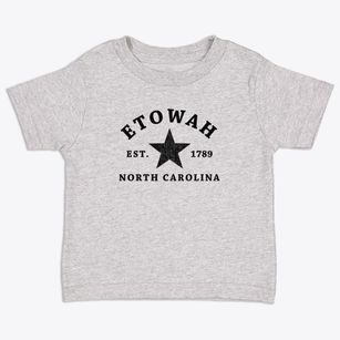 Etowah North Carolina Star Toddler T-Shirt