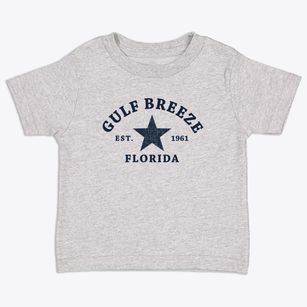 Gulf Breeze Florida Star Toddler T-Shirt