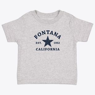 Fontana California Star Toddler T-Shirt