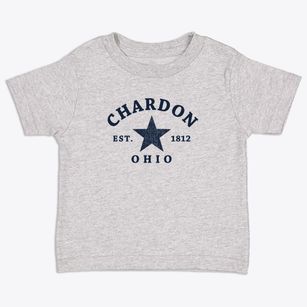 Chardon Ohio Star Toddler T-Shirt