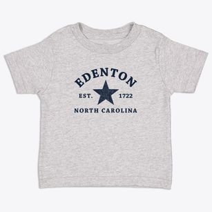 Edenton North Carolina Star Toddler T-Shirt
