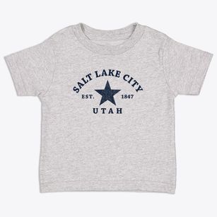 Salt Lake City Utah Star Toddler T-Shirt