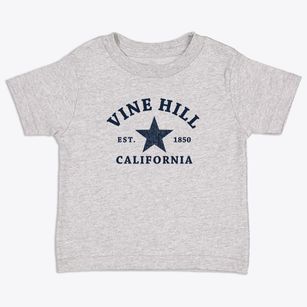 Vine Hill California Star Toddler T-Shirt