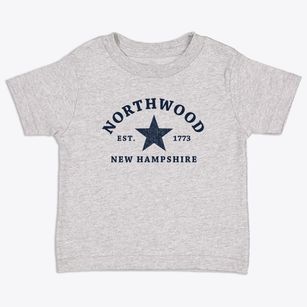 Northwood New Hampshire Star Toddler T-Shirt