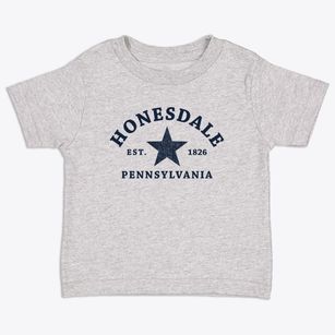 Honesdale Pennsylvania Star Toddler T-Shirt