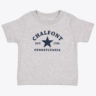Chalfont Pennsylvania Star Toddler T-Shirt