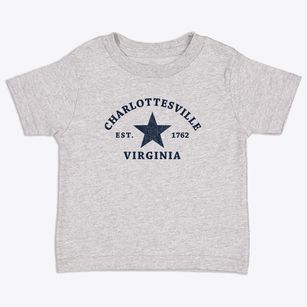 Charlottesville Virginia Star Toddler T-Shirt
