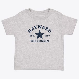 Hayward Wisconsin Star Toddler T-Shirt
