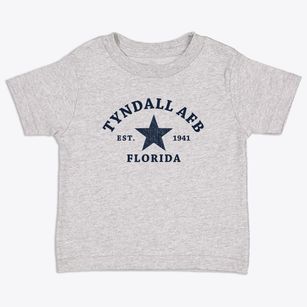 Tyndall Afb Florida Star Toddler T-Shirt
