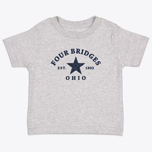 Four Bridges Ohio Star Toddler T-Shirt